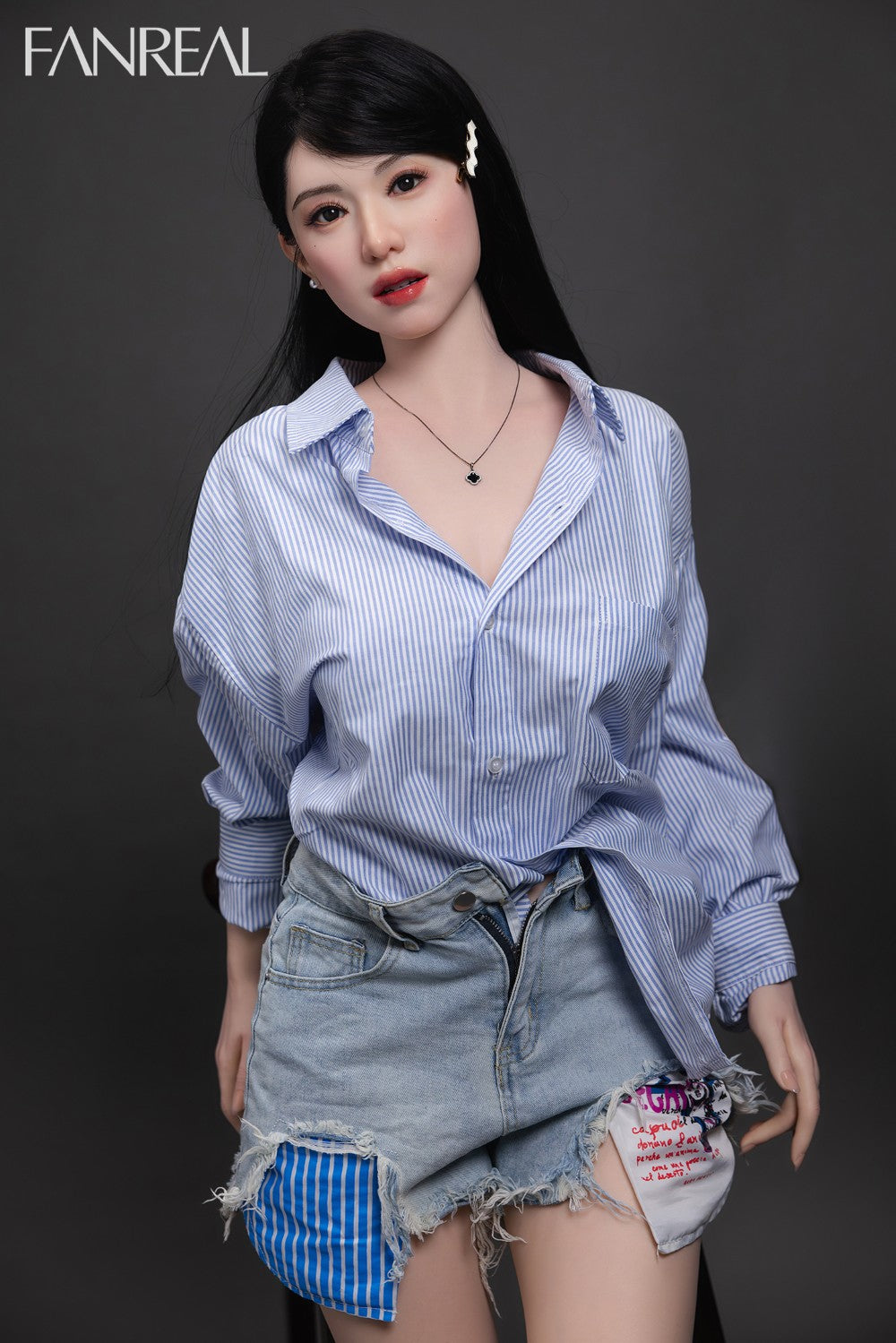 Păpușa sexuală Kimmy (FanReal Doll 155cm F-Cup RST Silicon)
