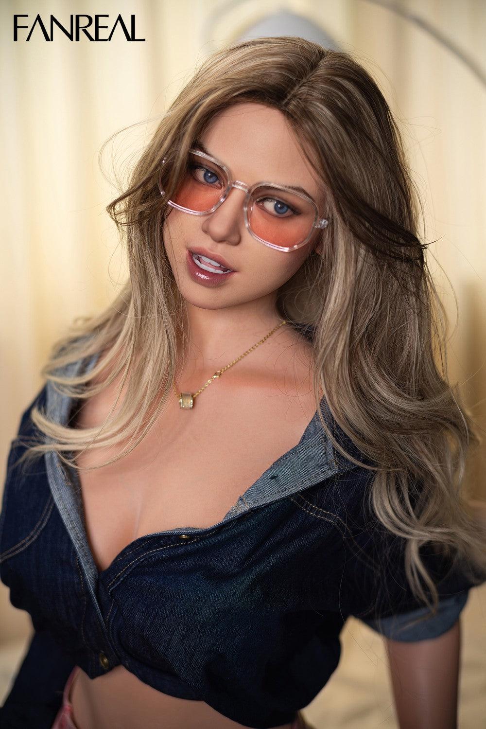 Marie poupée sexuelle (FanReal Doll 170 cm bonnet D en silicone)