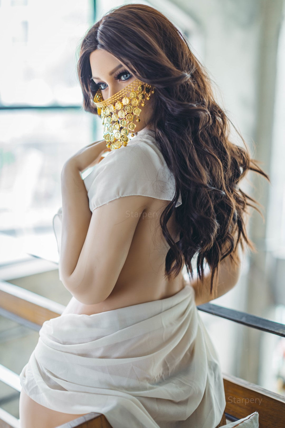 Kukulla seksi Adele (Starpery 165cm G-kup TPE+Silikoni)