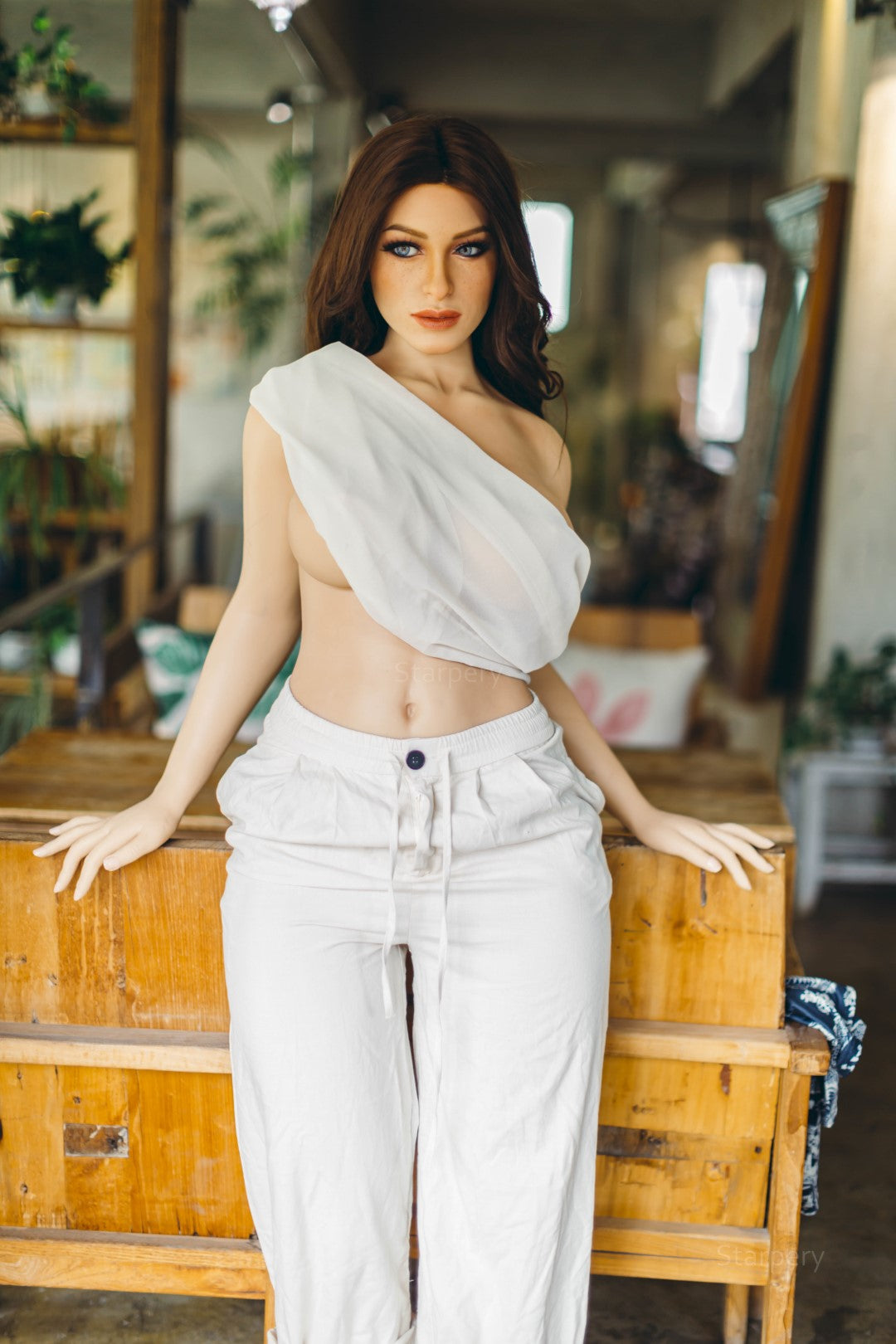 Kukulla seksi Adele (Starpery 165cm G-kup TPE+Silikoni)