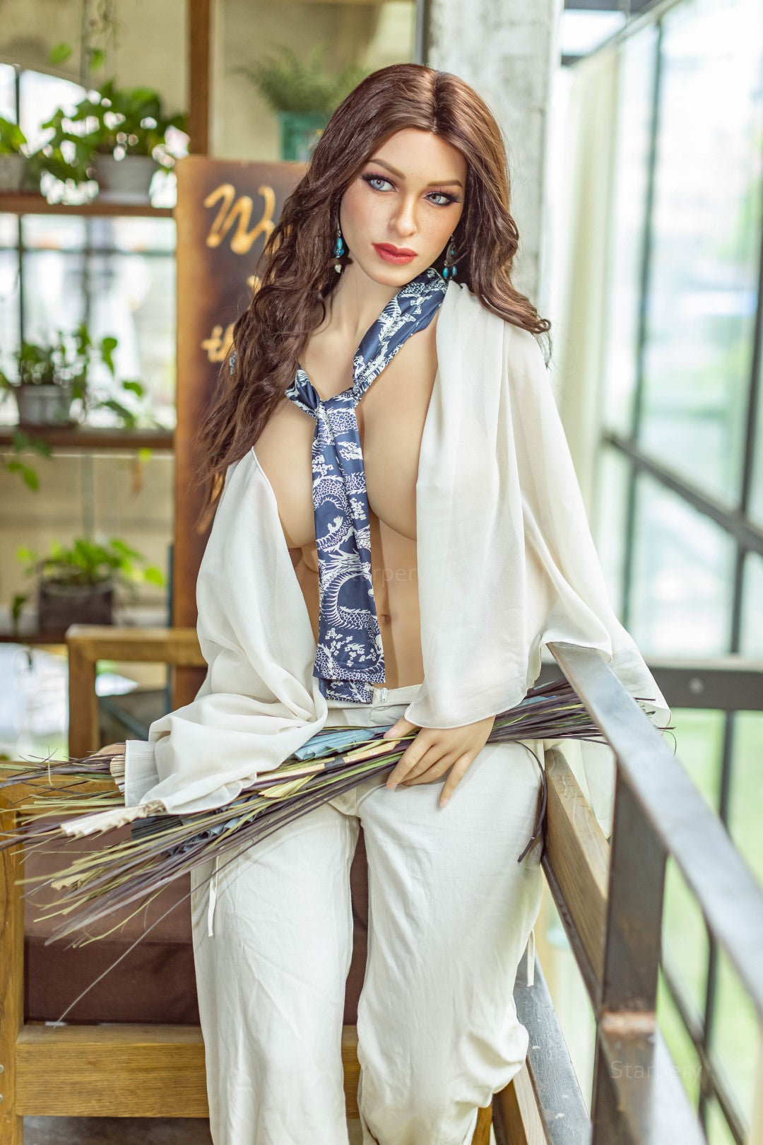 Kukulla seksi Adele (Starpery 165cm G-kup TPE+Silikoni)