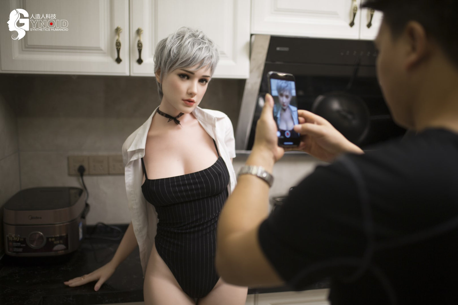 Секс лялька Лаура Модель 11 (Gynoid Doll силіконова чашка E-Cup 162 см)