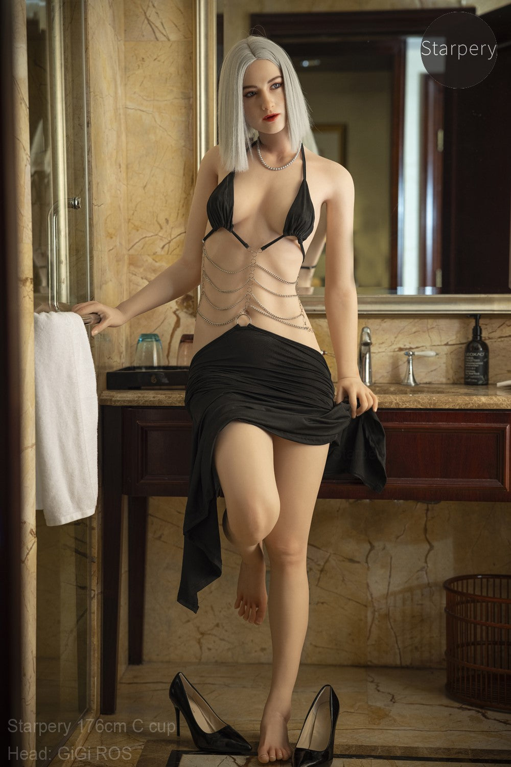 Gigi Sex doll (Starpery 176cm C-cup TPE+silicone)