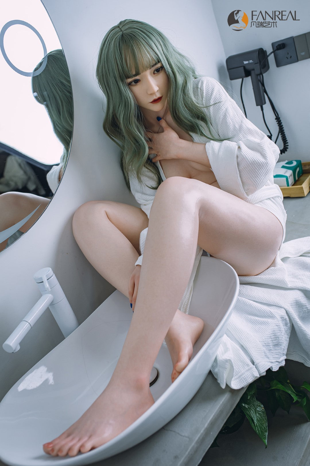 Qian секс кукла (FanReal Doll 158см силикон B-Cup)