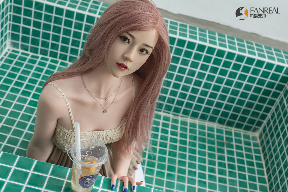 Qian poupée sexuelle (FanReal Doll 158cm bonnet B Silicone)