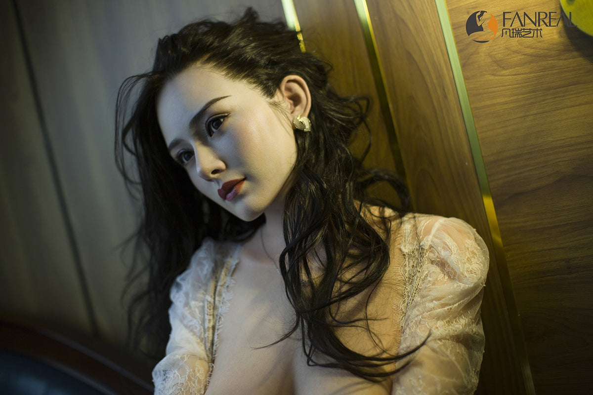 Lingue poupée sexuelle (FanReal Doll 172 cm E-tasse Silicone)