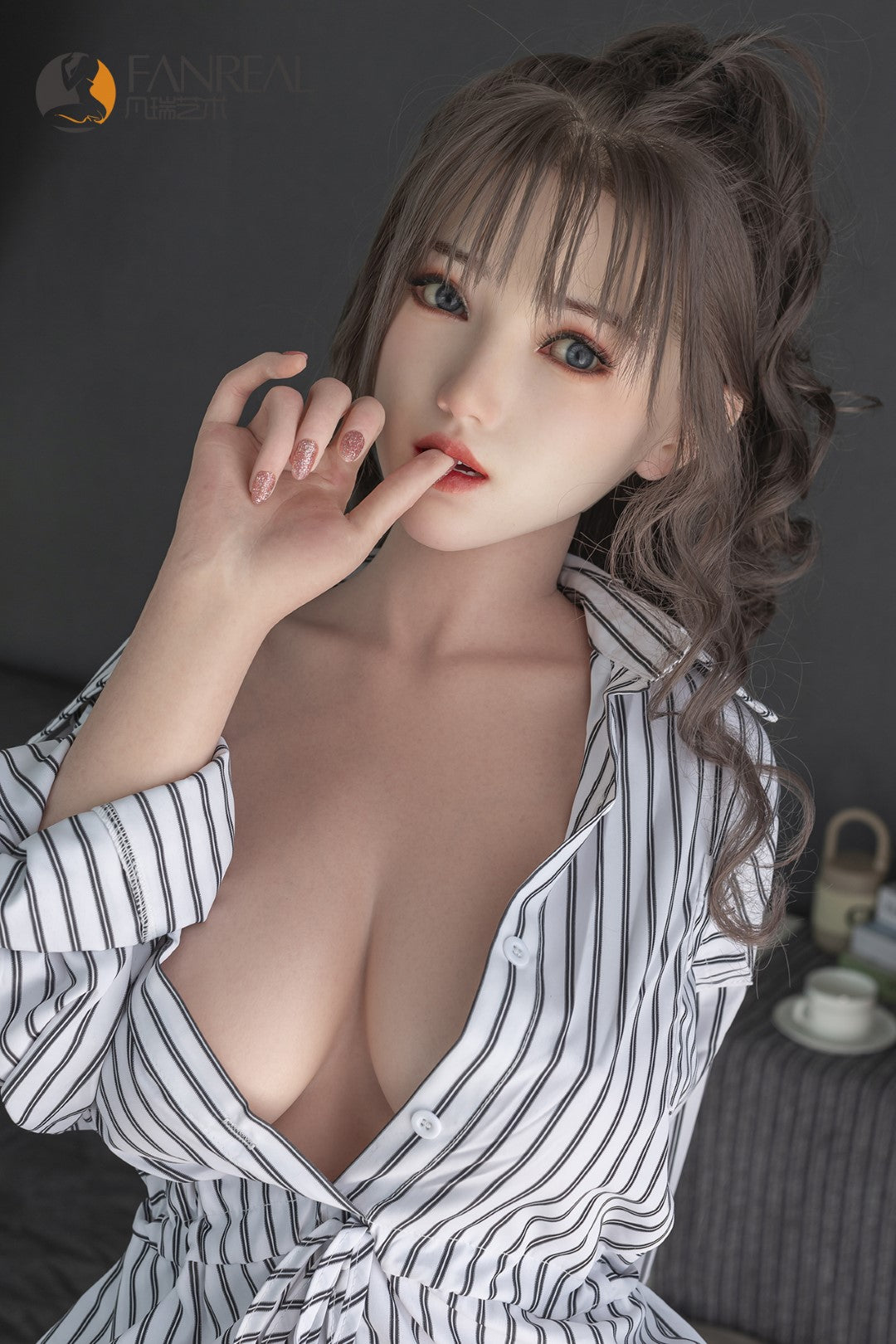 Jia poupée sexuelle (FanReal Doll 155 cm F-cup Silicone)
