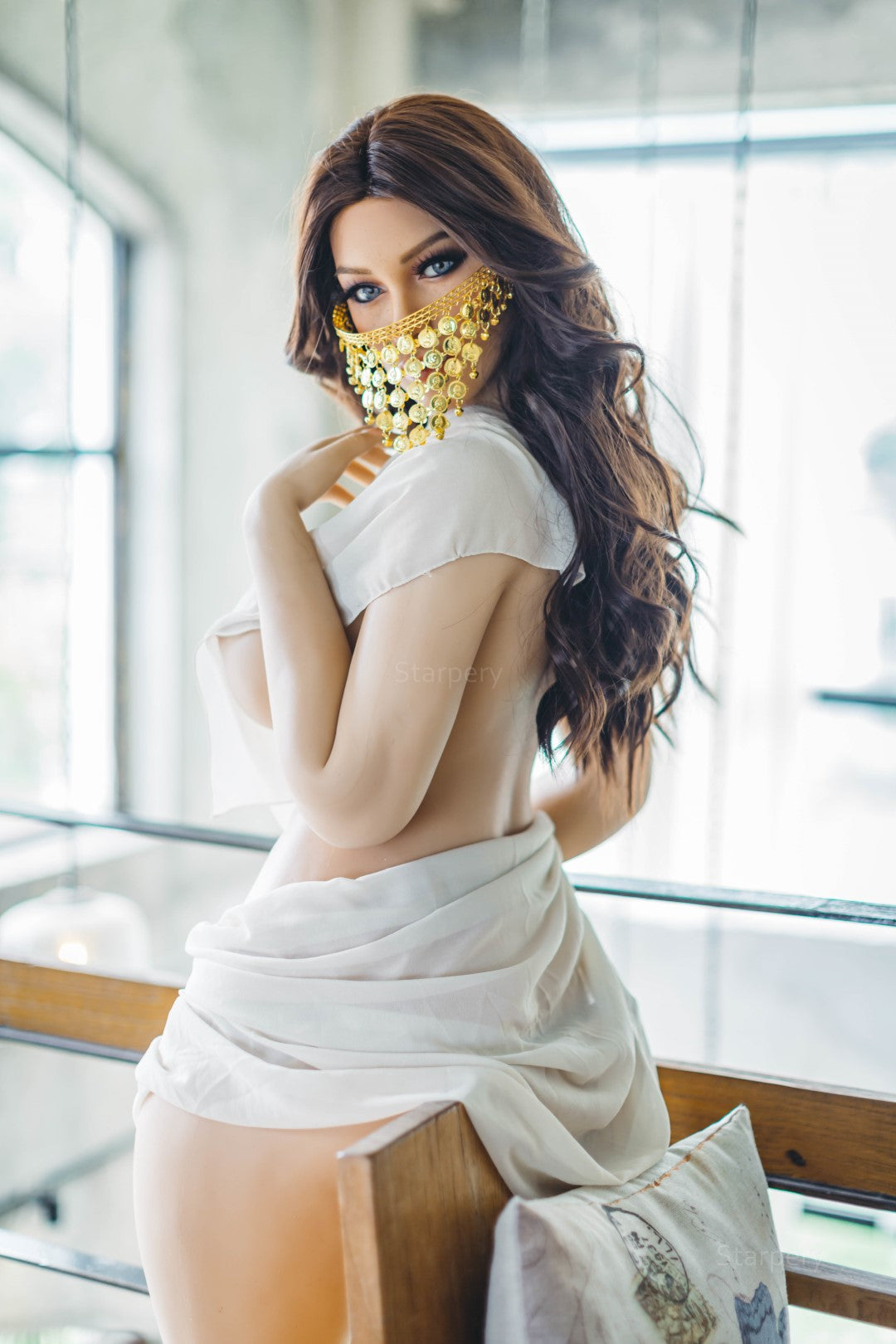 Kukulla seksi Adele (Starpery 165cm G-kup TPE+Silikoni)