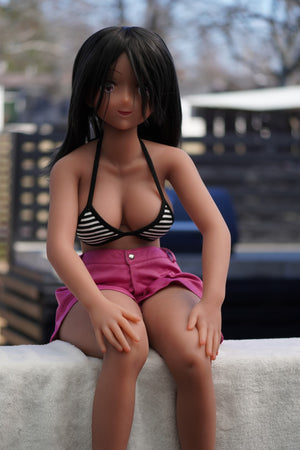 Shiori Sex Doll (Irokebijin 80 cm f-kupa tpe) EXPRESS