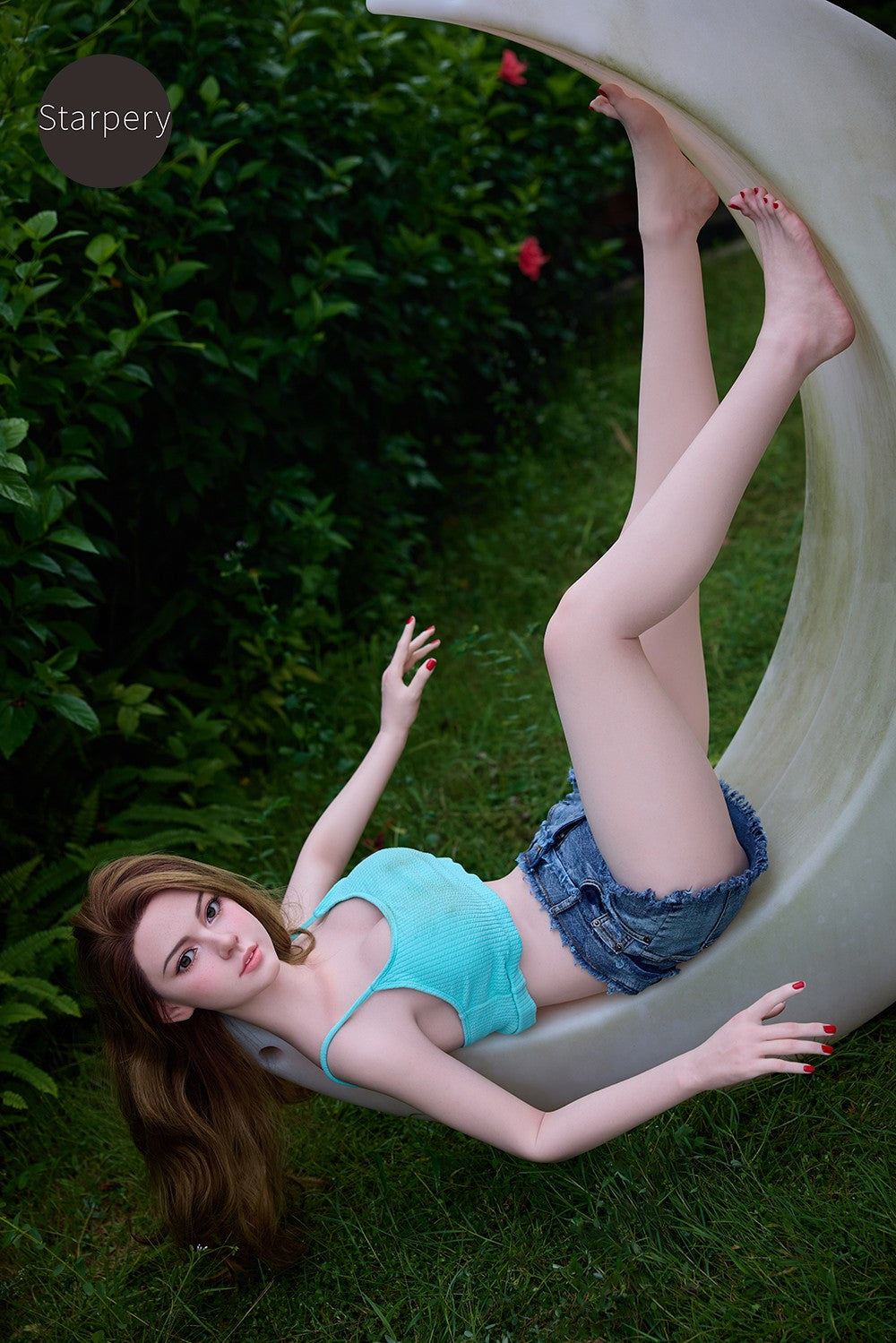 Candy Sexdocka (Starpery 159cm E-kupa TPE+Silikon)