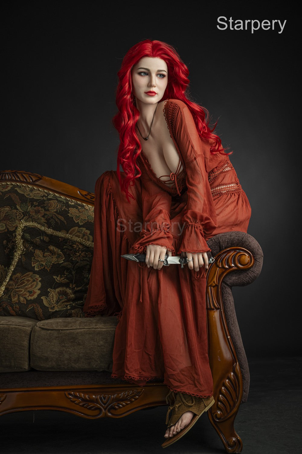 Papusa sexuala Eva (Starpery 171 cm D-cup TPE+silicon)