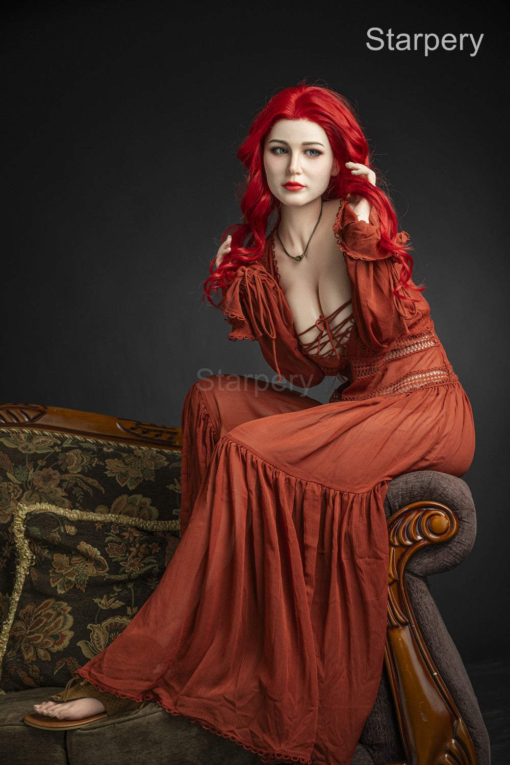 Papusa sexuala Eva (Starpery 171 cm D-cup TPE+silicon)