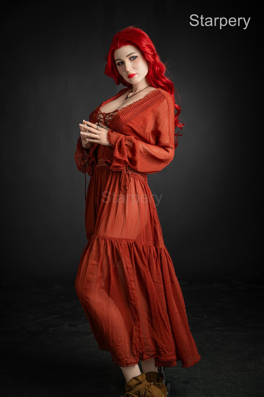 Papusa sexuala Eva (Starpery 171 cm D-cup TPE+silicon)