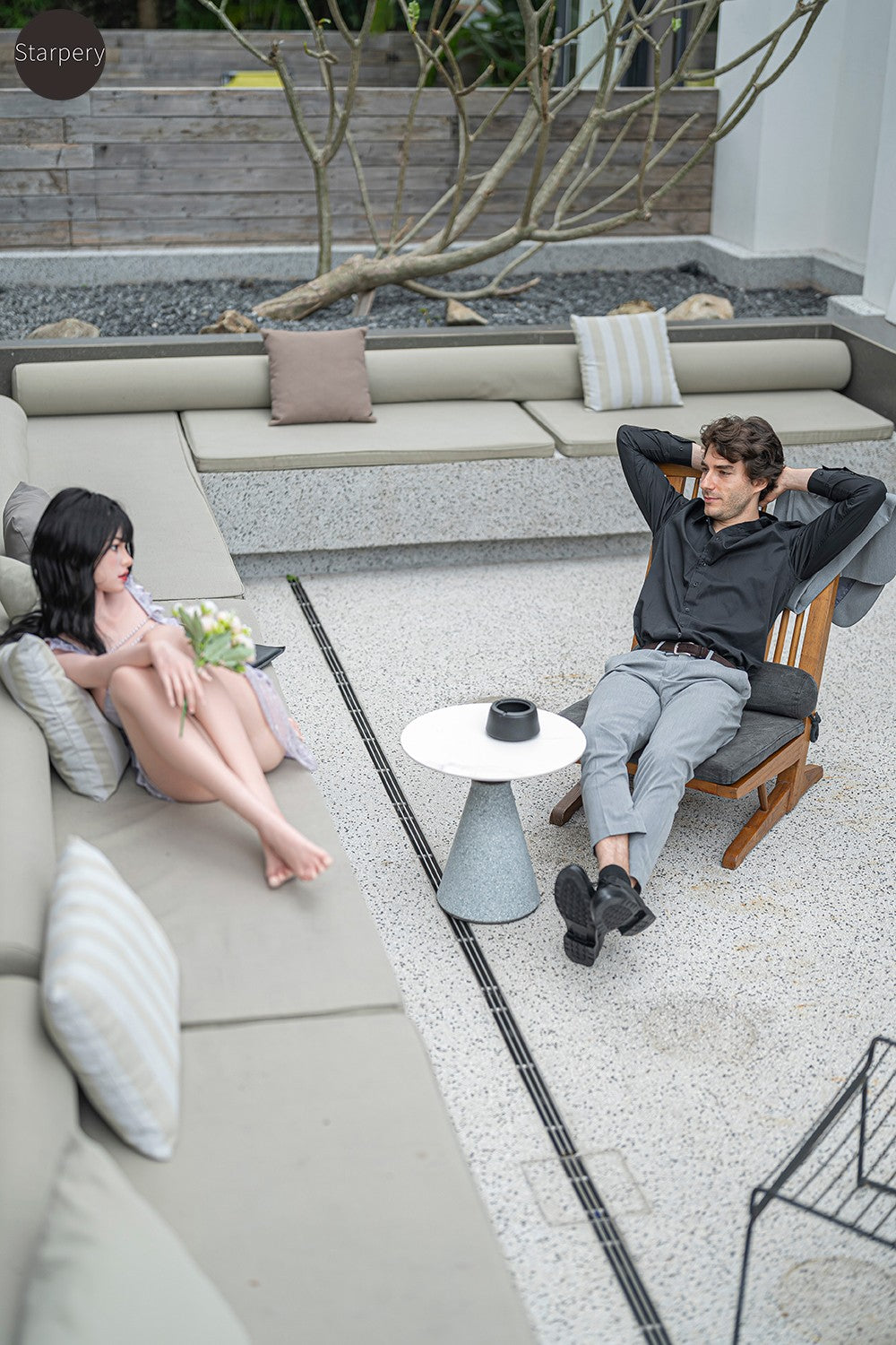 Barbara Sex doll (Starpery 171cm D-cup TPE+silicone)