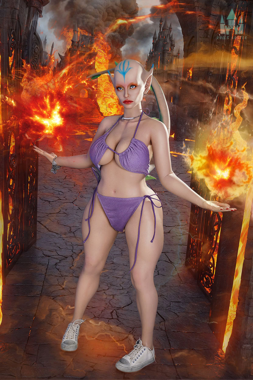 Секс кукла Пандора (Dolls Castle 153cm G-Cup #A135 силикон)