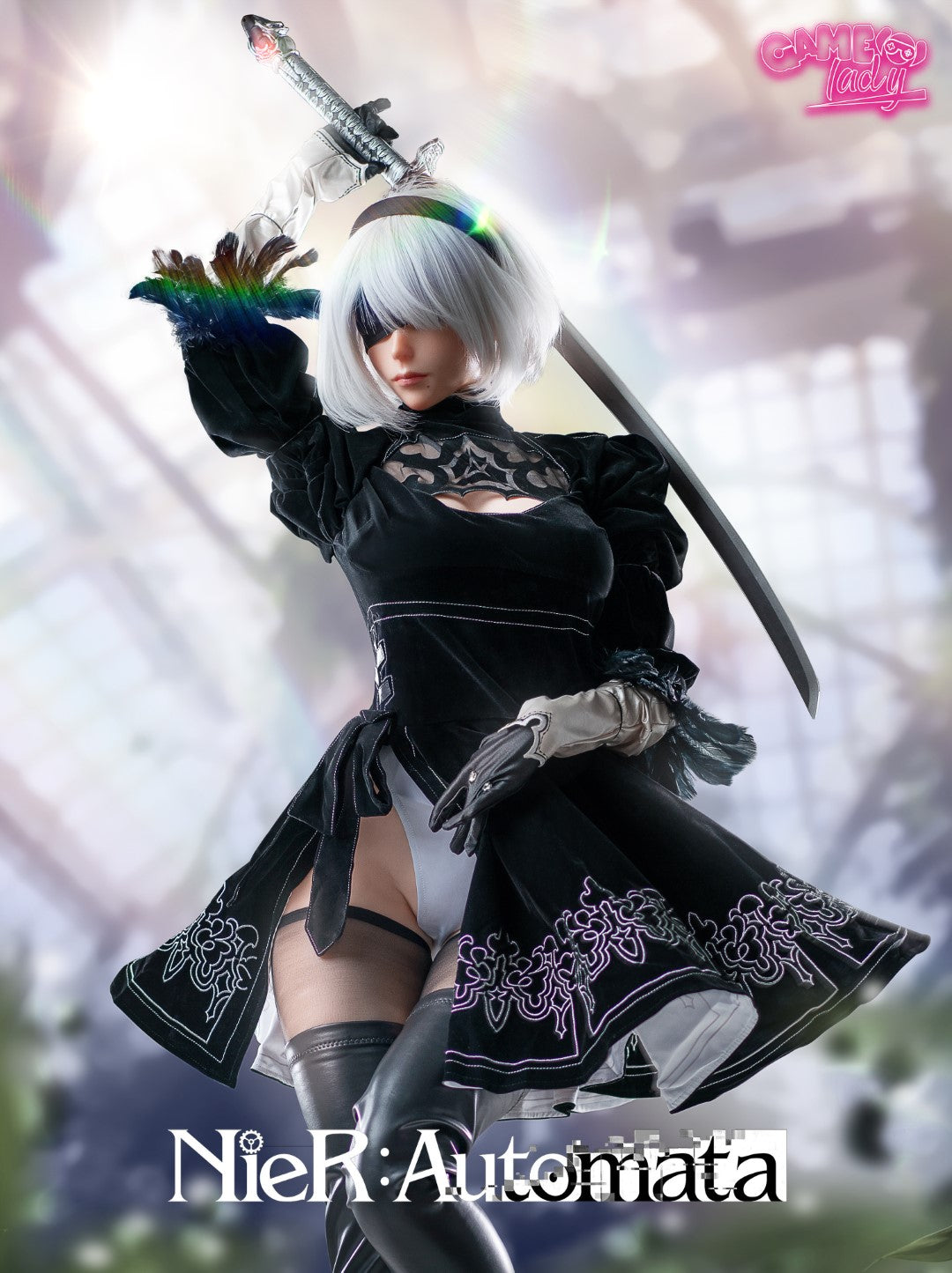 Yorha 2B Sex doll (Game Lady 171cm E-cup No. 18 silicone)