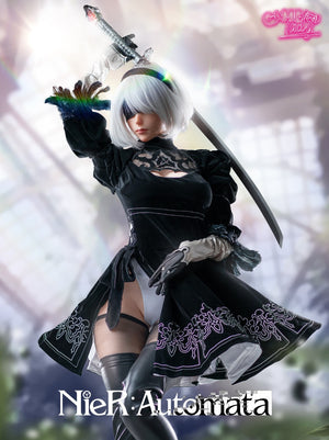 Yorha 2B Sex doll (Game Lady 171cm E-cup no.18 Silicone) Express