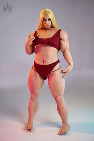 Priya Sexdocka (Dolls Castle 160cm B-Kupa #S20 Silikon)