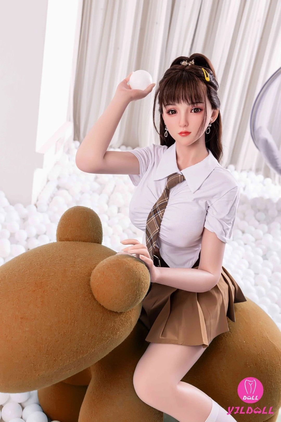 Секс кукла Kenley (YJL Doll 148cm D-CUP #294 TPE+SILICONE)