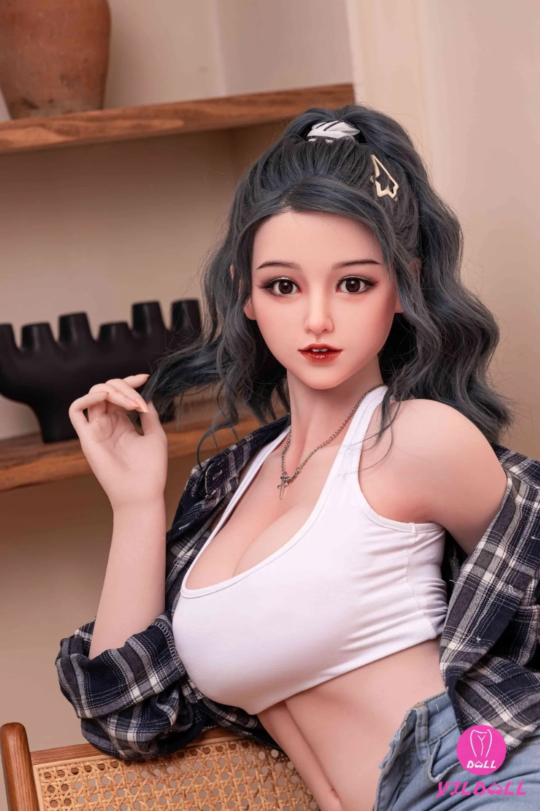 секс кукла Хари (YJL Doll 168cm E-Cup #380 TPE+силикон)