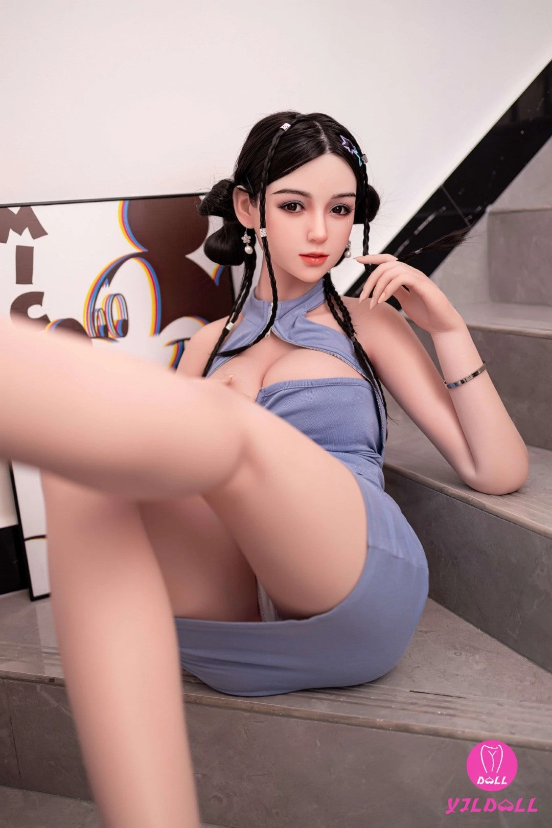 Kukulla Seksi Ellen (kukull yjl 148cm D-Kupa #289 TPE+Silicone)