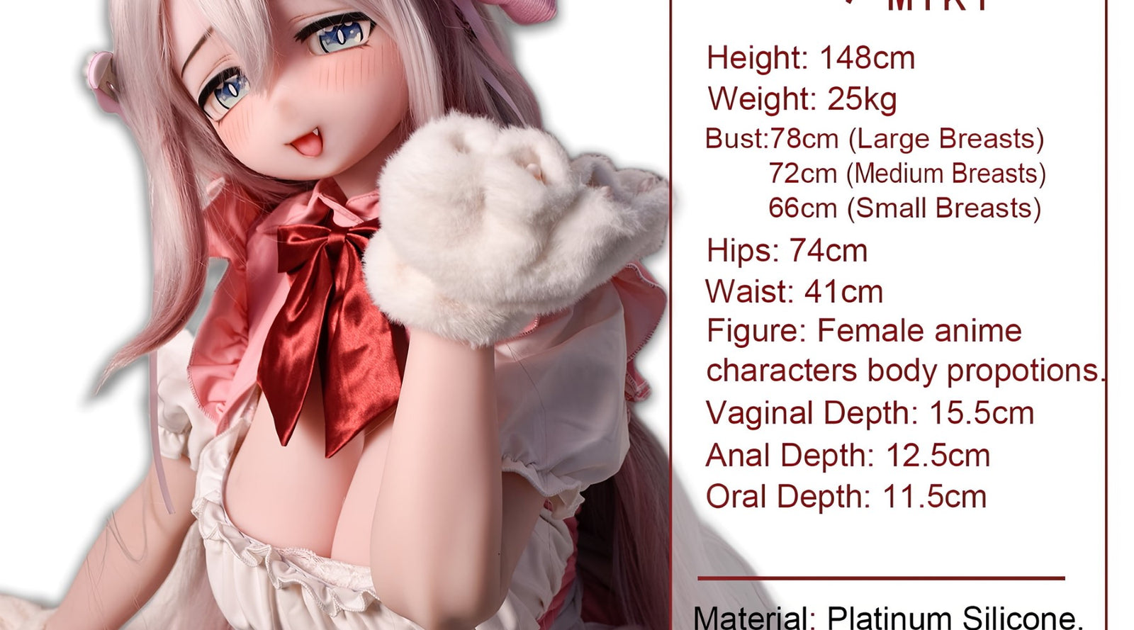 Утагава Мики секс лутка (Elsa Babe 148 цм РАД051 Силикон)