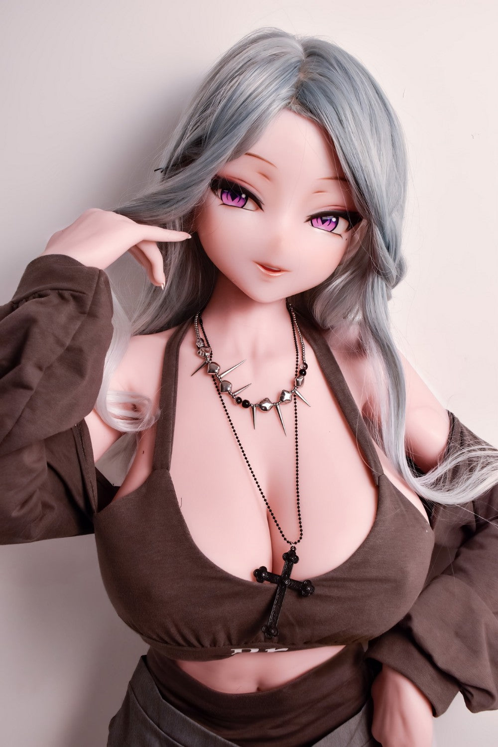 Кира Цхииуки Сек Долл (Elsa Babe 160цм РАХЦ017 СИЛИЦОНЕ)