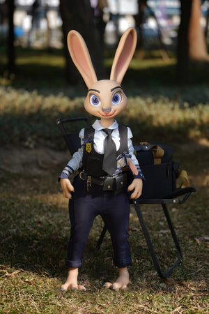 Judy The Rabbit Sex Doll (Dolls Castle Siliconul C-Cup de 120cm)