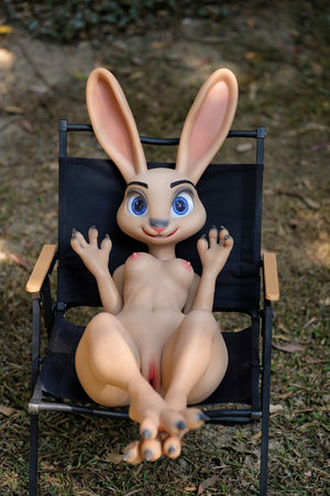 Judy le lapin poupée sexuelle (Dolls Castle Silicone Cup C 120 cm)