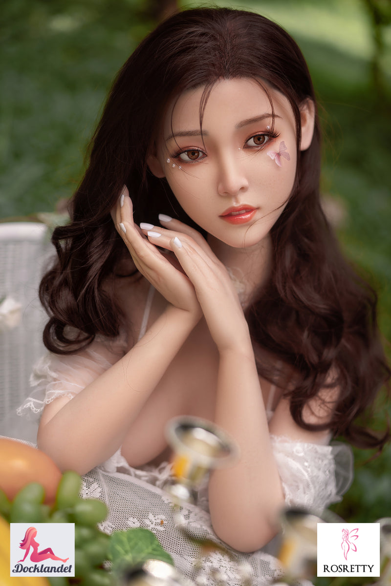 Adeline Sex Doll (Rosretty Doll Siliconul SM1 de 164cm D-Kupa)