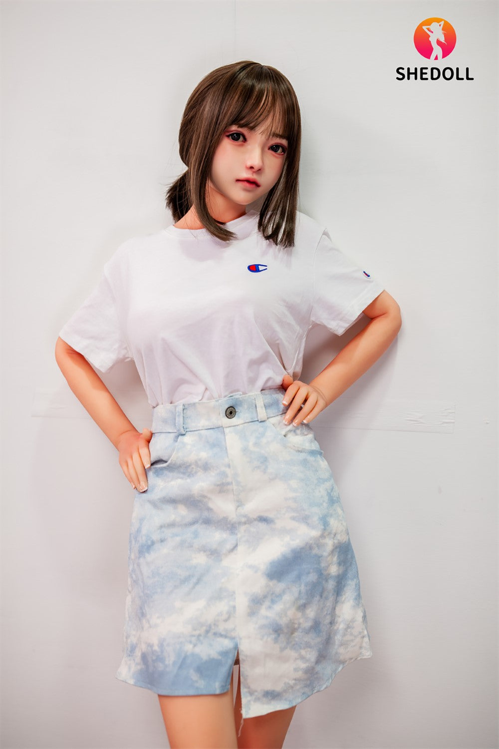 Roy poupée sexuelle (SHEDOLL Bonnet D 148 cm #SH001 TPE+Silicone)