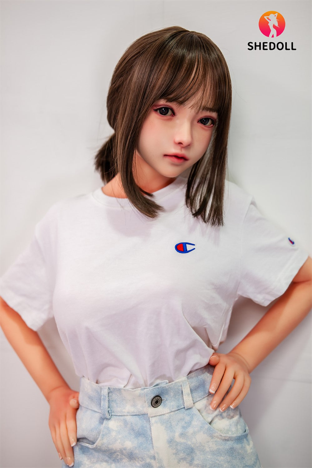 Roy poupée sexuelle (SHEDOLL Bonnet D 148 cm #SH001 TPE+Silicone)