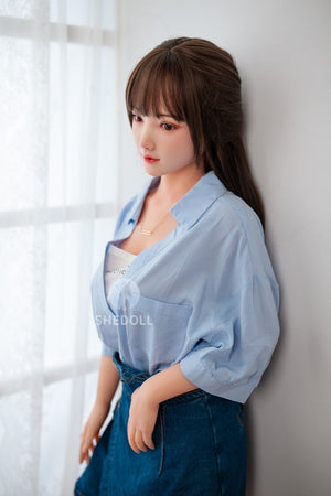 Sunny Sex Doll (SHEDOLL 148 cm d-kupa #sh002 tpe+silicone)