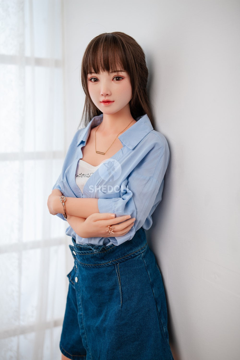 Sunny Sex doll (SHEDOLL 148cm D-cup #SH002 TPE+silicone)