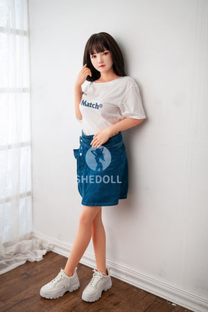 Sunny Sex Doll (SHEDOLL 148 cm d-kupa #sh002 tpe+silicone)