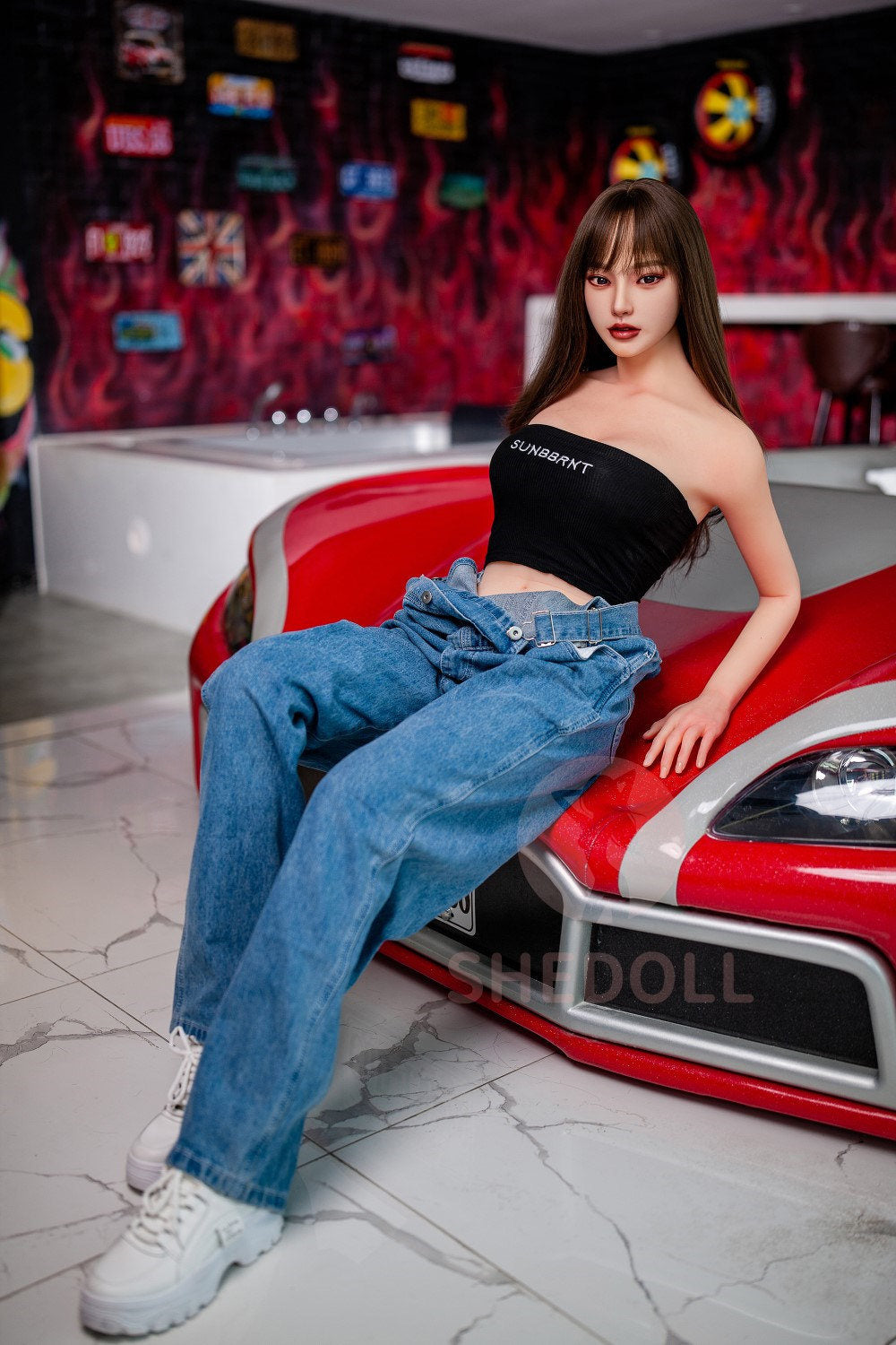 Beryl секс кукла (SHEDOLL 158cm C-Cup #SH004 TPE+силикон)