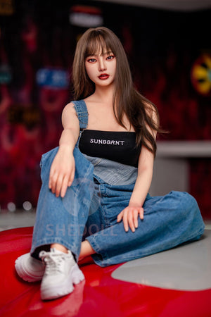 Beryl sex doll (SHEDOLL 158cm c-cup #Sh004 tpe+silicone)