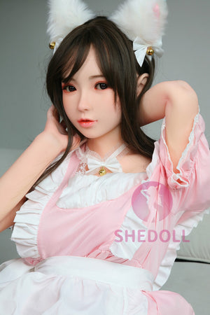 Boneca sexual coco (SHEDOLL 148cm D-kupa #sh027 tpe+silicone)