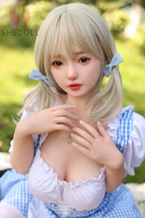 Boneca sexual yuan (SHEDOLL 148cm D-kupa #sh032 tpe+silicone)