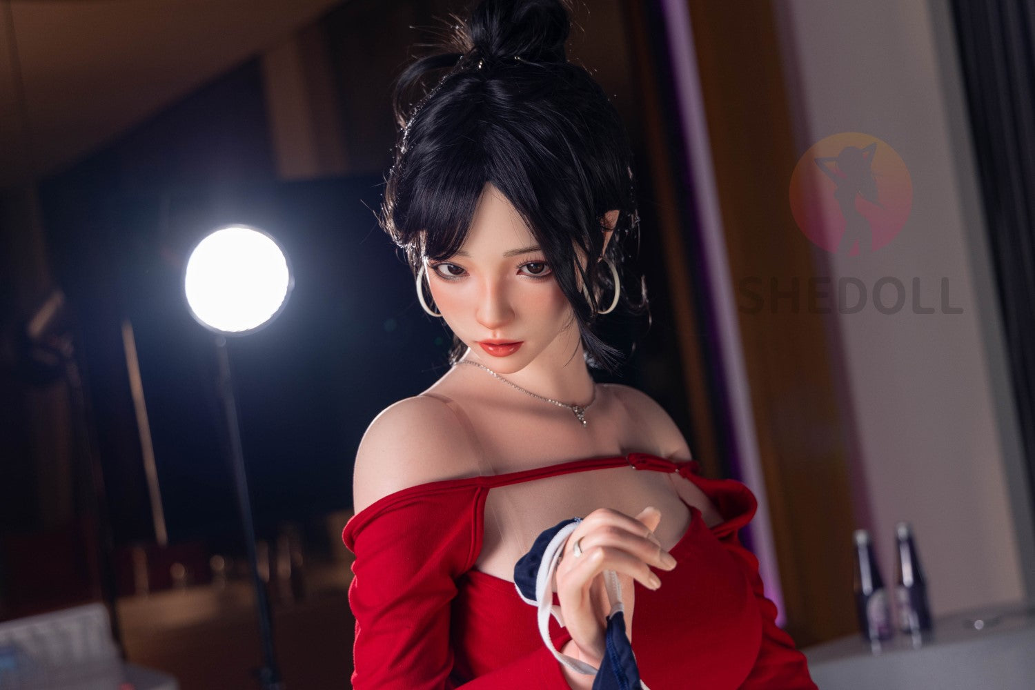 Kukulla e seksit me trëndafil (SHEDOLL 165cm E-Cup #SH051 2.0 Silikoni)