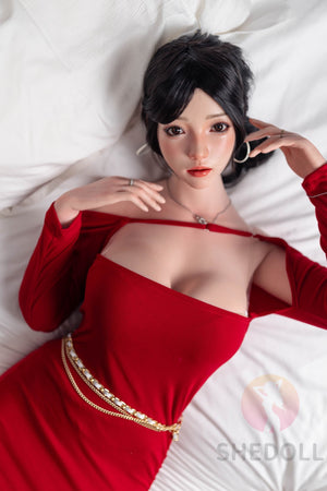 Rose Sex Doll (SHEDOLL 165 cm e-cup #SH051 2.0 siliconen)