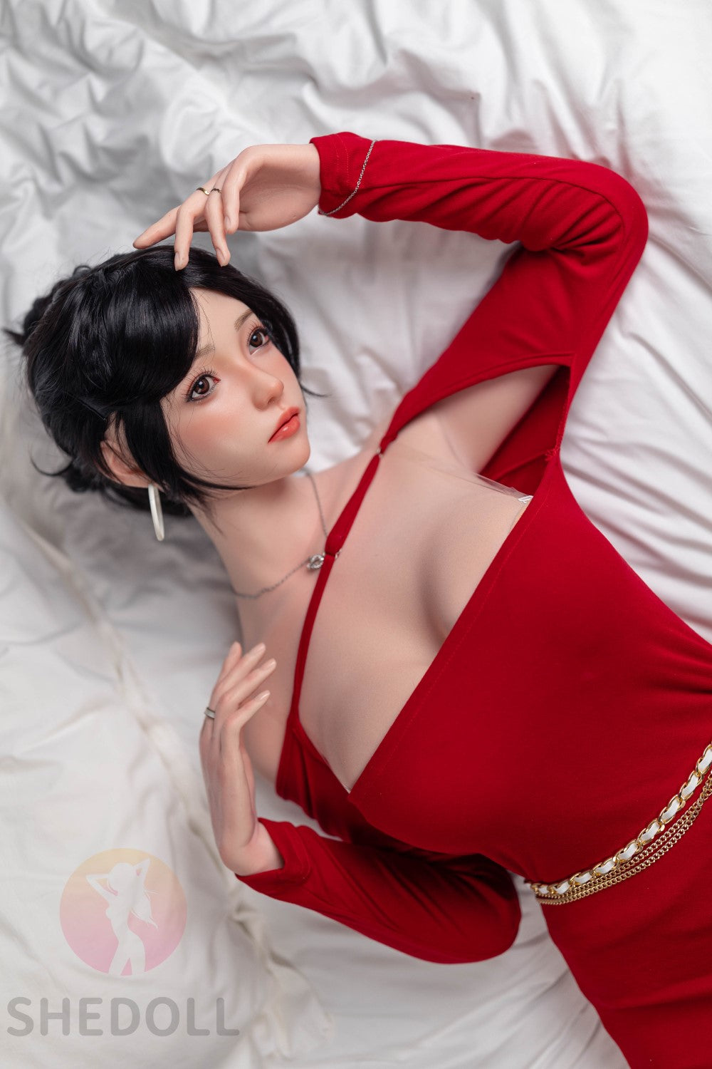 Kukulla e seksit me trëndafil (SHEDOLL 165cm E-Cup #SH051 2.0 Silikoni)