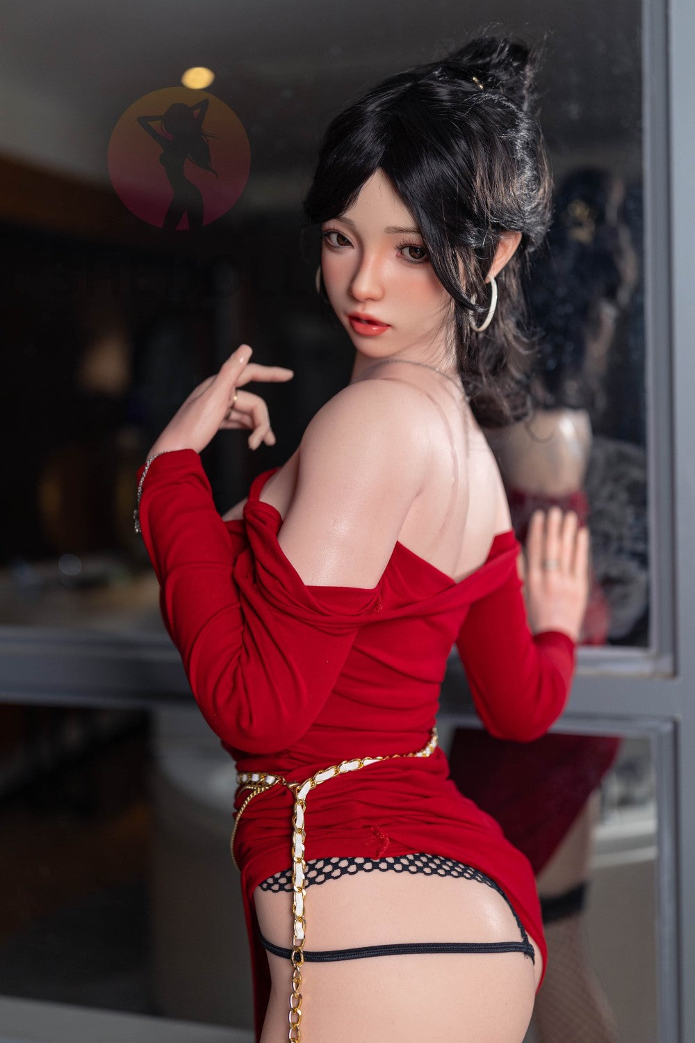 Kukulla e seksit me trëndafil (SHEDOLL 165cm E-Cup #SH051 2.0 Silikoni)