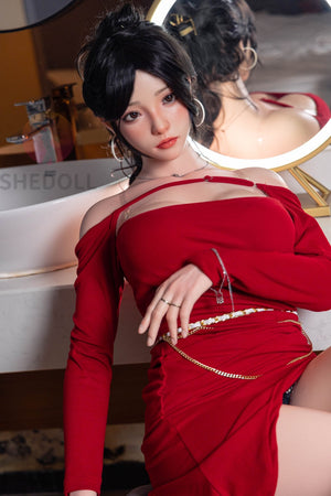 Rose Sex Doll (SHEDOLL 165 cm e-cup #SH051 2.0 siliconen)