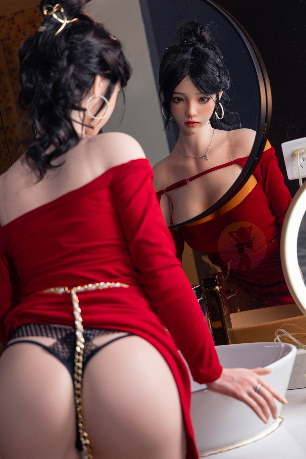 Kukulla e seksit me trëndafil (SHEDOLL 165cm E-Cup #SH051 2.0 Silikoni)