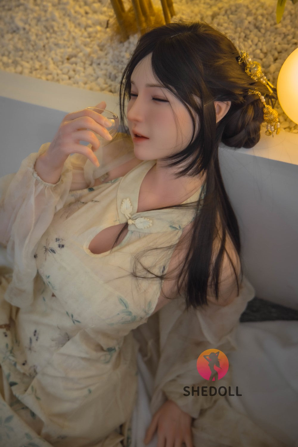 Papusa sexuala de vis (SHEDOLL 165 cm E-Cup #SH068 Silicon)