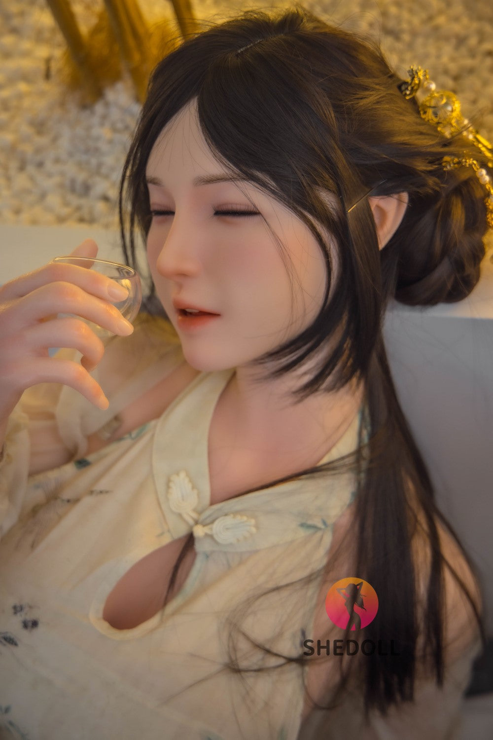 Papusa sexuala de vis (SHEDOLL 165 cm E-Cup #SH068 Silicon)