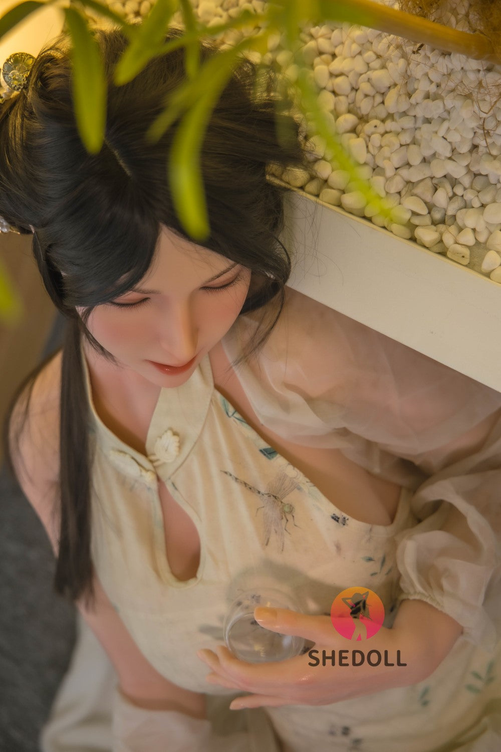 Papusa sexuala de vis (SHEDOLL 165 cm E-Cup #SH068 Silicon)