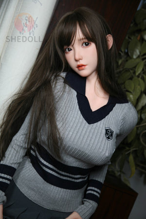 Păpușa sexuală Cheryl (SHEDOLL 158cm C-Cup #SH072 TPE+Silicon)