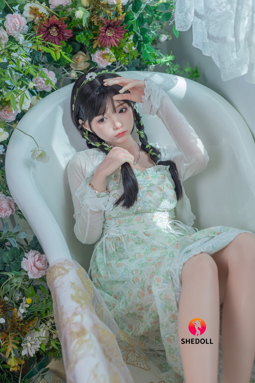 Lime Sex doll (SHEDOLL 158cm C-cup #SH100 2.0 silicone)